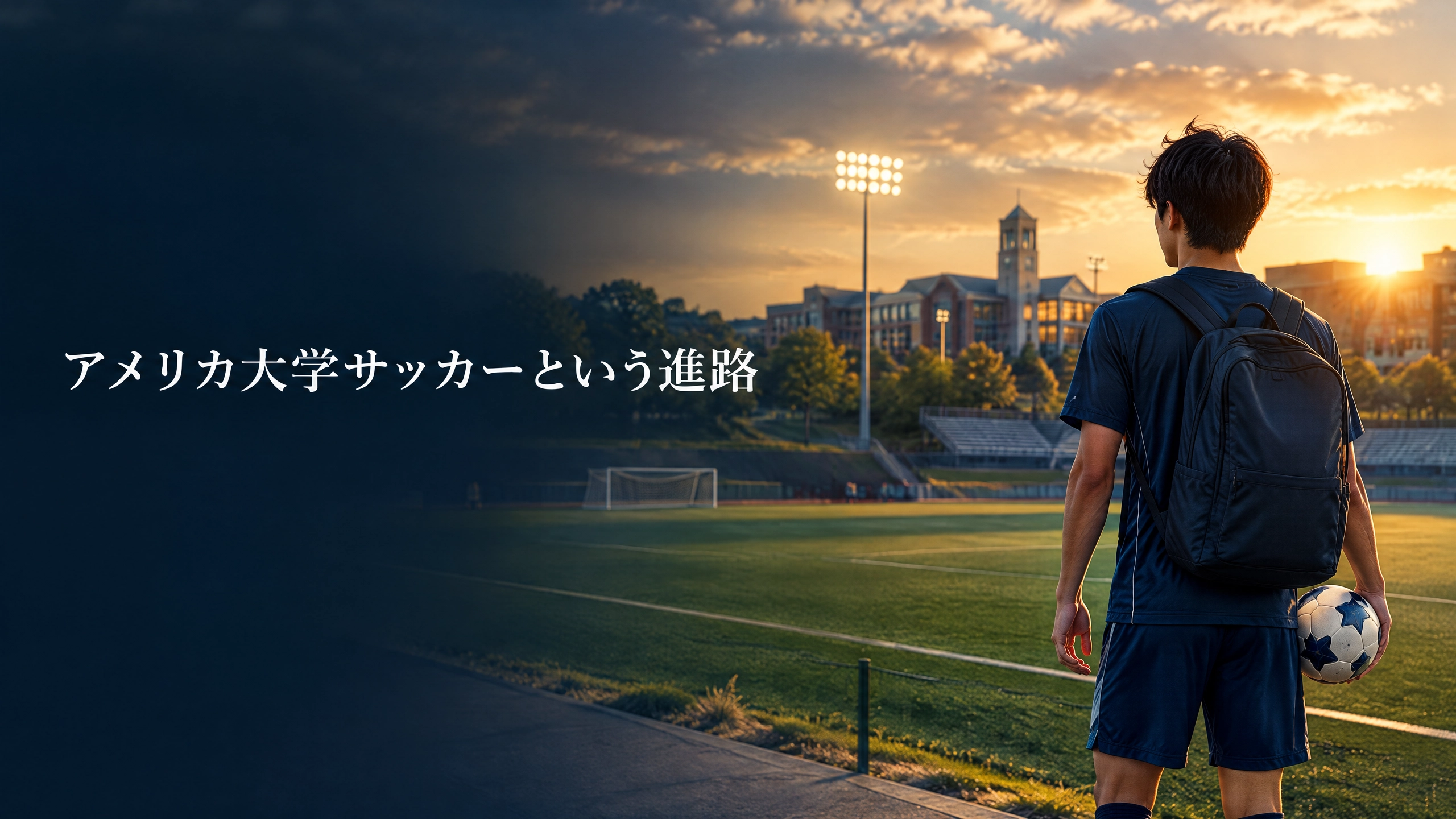 アメリカ大学サッカーという進路